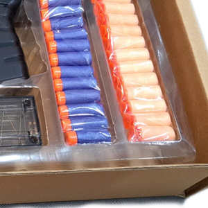 تفنگ اسباب بازی مسلسل یوزی شارژی تیر اسفنجی مدل YF871A -اسباب بازی